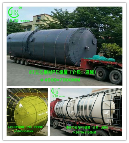 網(wǎng)上采購廣東液堿儲罐,先去看看廠家做過哪些液堿儲罐案例